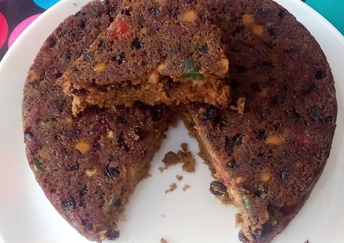 Quick fruit cake