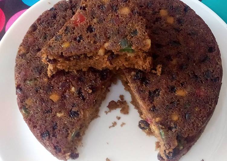 Step-by-Step Guide to Prepare Homemade Quick fruit cake