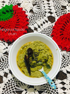 கற்பூரவள்ளி சட்னி (Karpooravalli chutney recipe in tamil) செய்முறை முக்கிய புகைப்படம்