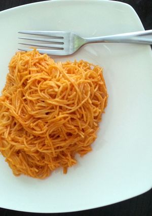 A picture of Brenda's Cheesy Noodles.