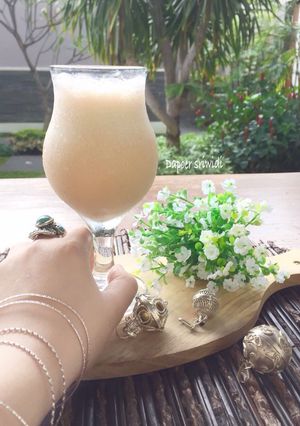 Foto resep Banana smoothie