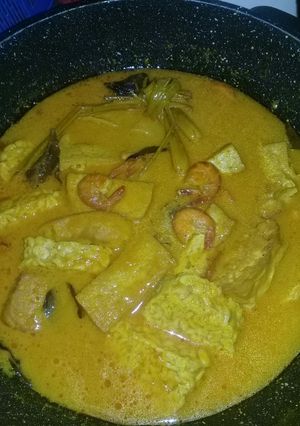 Foto resep Kare tahu tempe udang