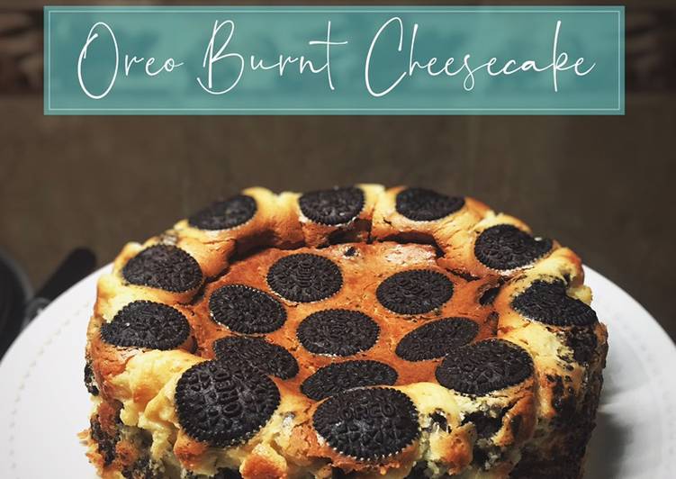 Resep Oreo Burnt Cheesecake Anti Gagal
