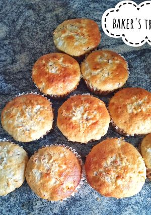 Coconut cupcake ainihin hoton girkin