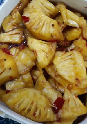Foto resep Asinan Nanas #SiapRamadan