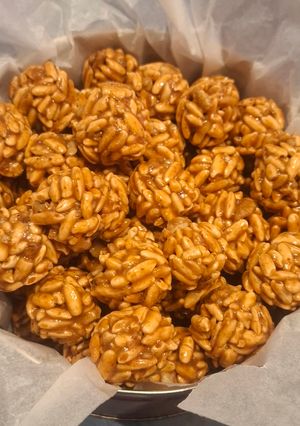 Puffasztott rizsgolyó recept fotója