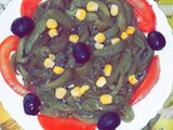 سلطة الفلفل الحلو على طريقتي 😍