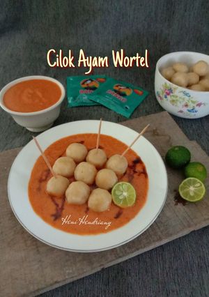 Foto resep Cilok Ayam Wortel 🐓🥕