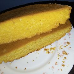 A picture of Cornflour cake.