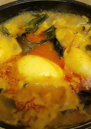 Foto resep Cumi isi tahu masak bumbu kuning