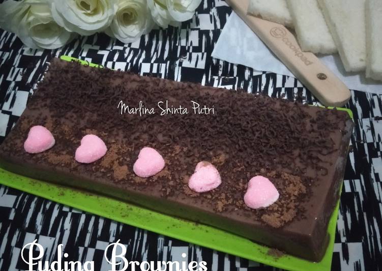 Cara buat Puding Brownies Sederhana Untuk Jualan