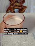 Susu oat kurma