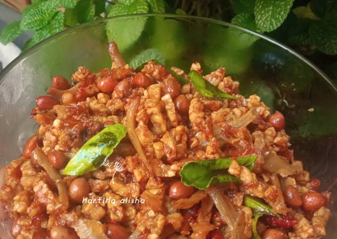 Resep Tempe Teri Kacang Oleh Kartika Alisha Cookpad