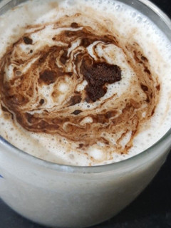 A picture of Coffee Banana shake.