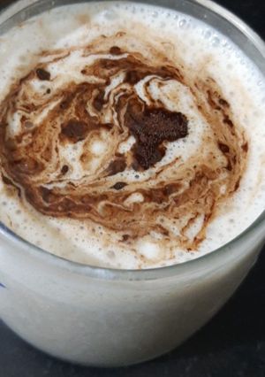 A picture of Coffee Banana shake.