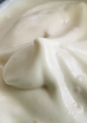 A picture of Soy Milk Whipped Cream.