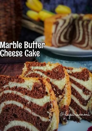 Gambar Marble Butter Cheese Cake