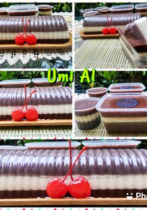 Foto resep Puding Susu Milo Oreo