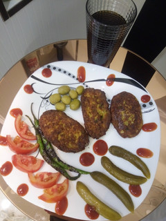 عکسی از دستور کتلت مرغ😋