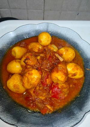 Foto resep Telur Puyuh Balado