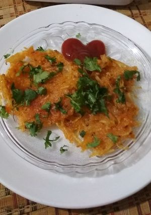A picture of Potato Rissoto.