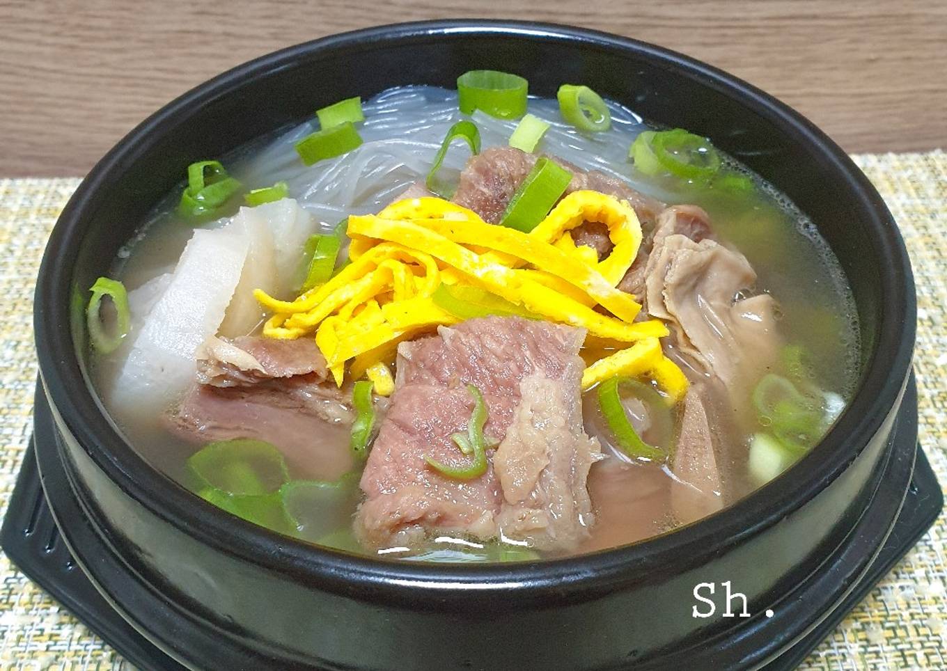 Galbitang (Korean Beef Short Ribs Soup)