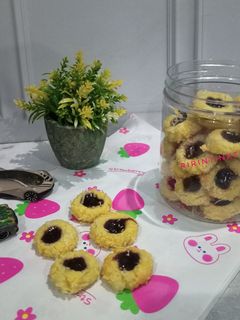 Foto resep Blueberry Thumbprint Cookies