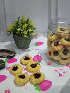 Foto resep Blueberry Thumbprint Cookies