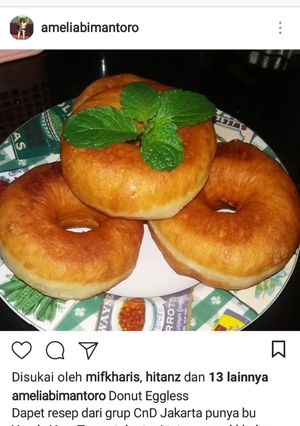 Foto resep Donat Eggless