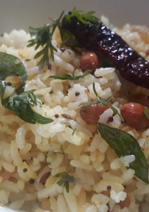 A picture of Lemon rice in my style.