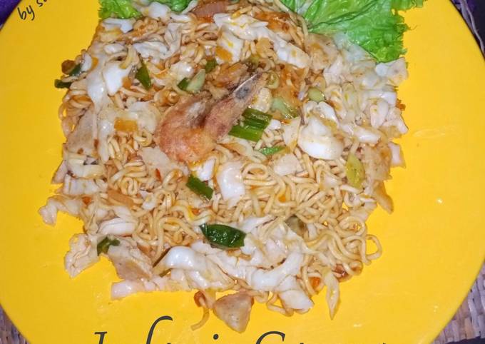 Resep: Indomie goreng Nyemek Irit Anti Gagal