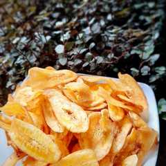 A picture of Keripik pisang renyah.