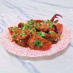A picture of Singapore chilli crab.