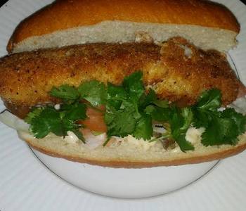 Update, Prepare Recipe Brads shrimp and cod po boy Delicious Simple