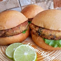 A picture of Mackerel Burgers.