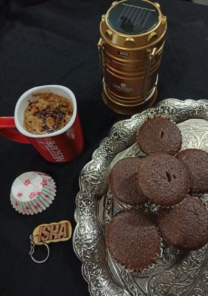 A picture of Chocolate cup cake.
