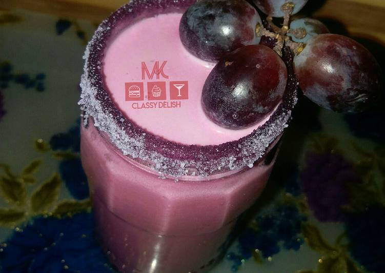 Grapes smoothie