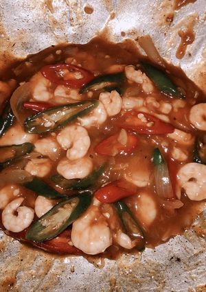 Foto resep Udang Asam Manis