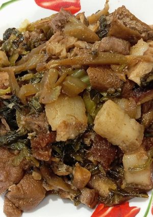 Foto resep Sawi asin samcan