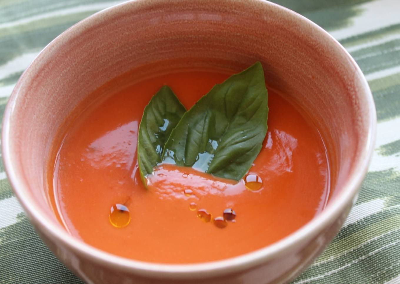 Gazpacho Regenerativo de Albahaca