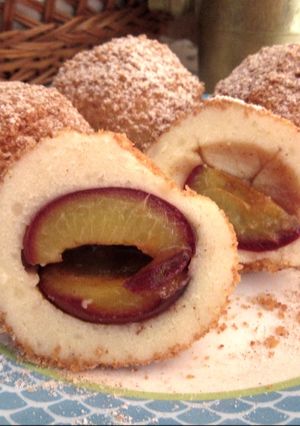 Szilvás gombóc (Gluténmentes) recept fotója