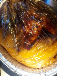 Una foto de Pavo relleno de Foie Gras