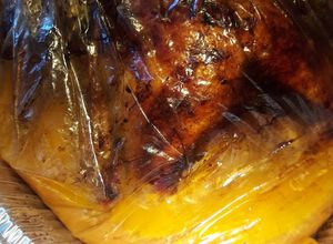 Una foto de Pavo relleno de Foie Gras