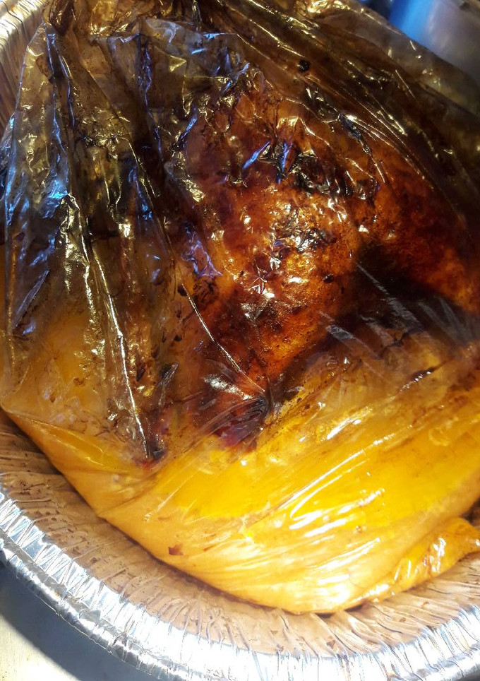 Una foto de Pavo relleno de Foie Gras