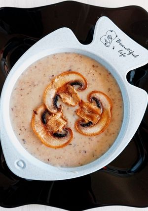 Фото Грибной суп-пюре.