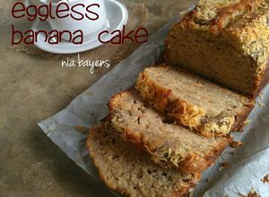 Foto resep Bolu pisang tanpa telur,takaran gelas👌 (#pr_egglesscake)