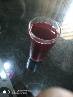 A picture of Zobo drink lI.
