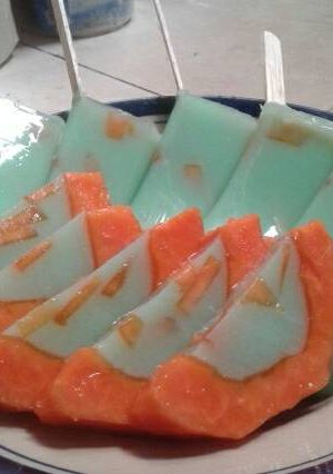 Foto resep Puding pepaya simple