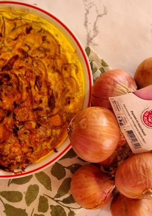 Foto di Frittata di cipolle Roscoff