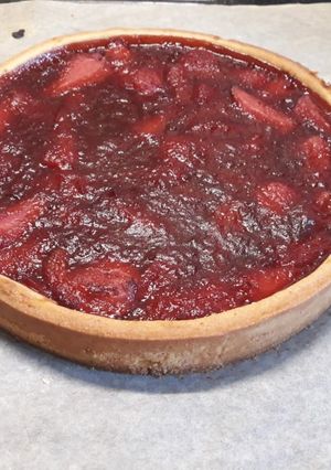 Foto di Crostata di marmellata alle Fragole